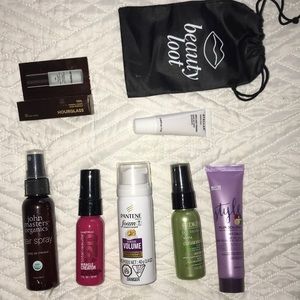 Never used makeup and hair box